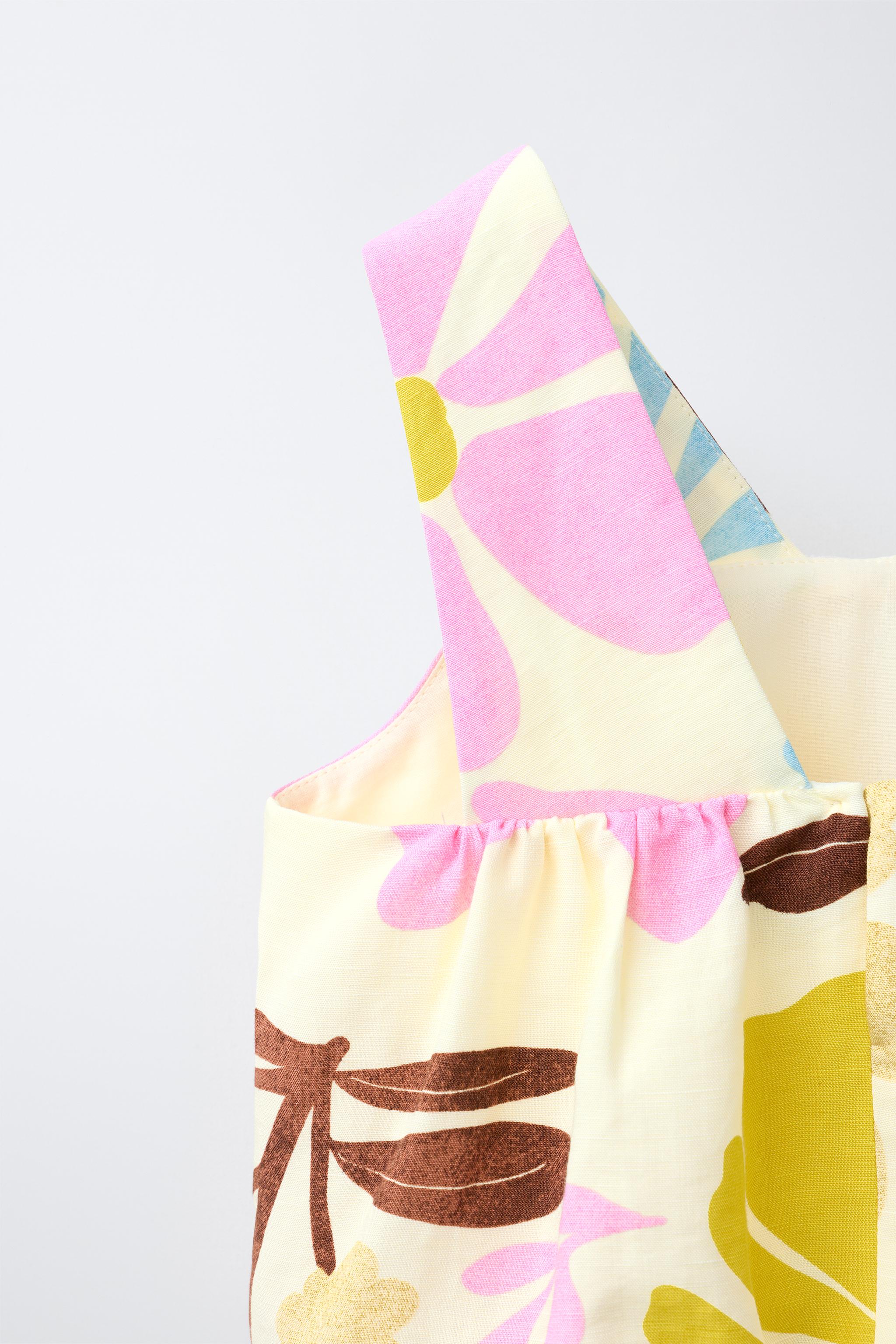 LINEN BLEND BALLOON TOP